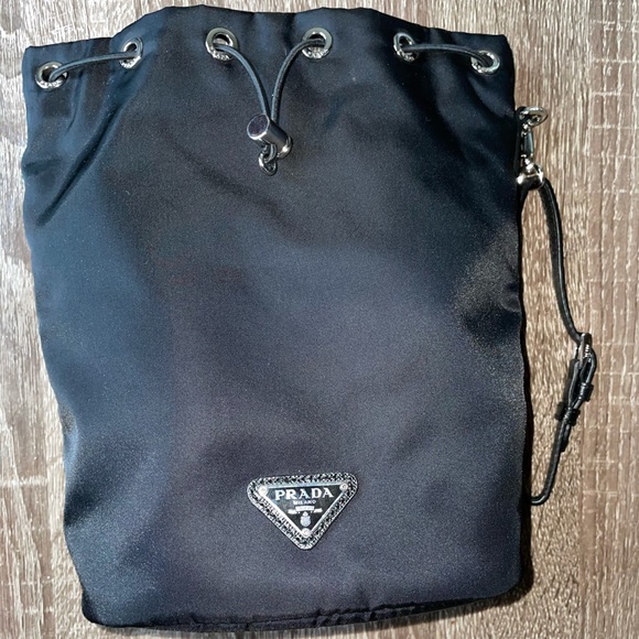 Black Prada Nylon Pouch - Picture 3 of 14